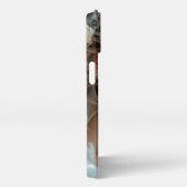 Blossom Seraph – Engel van de Lente Genade iPhone Hoesje (Rechterkant)