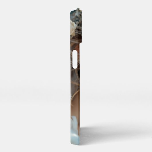 Blossom Seraph – Engel van de Lente Genade iPhone Hoesje (Rechterkant)