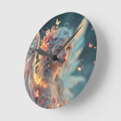 Blossom Seraph – Engel van de Lente Genade Ronde Klok (Hoek)