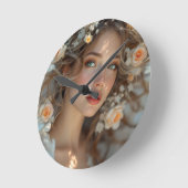 Blossom Seraph – Engel van de Lente Genade Ronde Klok (Hoek)