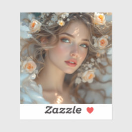 Blossom Seraph – Engel van de Lente Genade Sticker