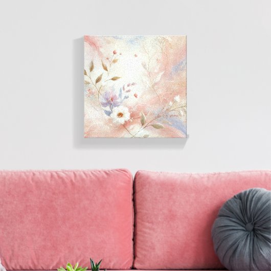 Blossom Serenity Canvas Afdruk (Insitu (Woonkamer))