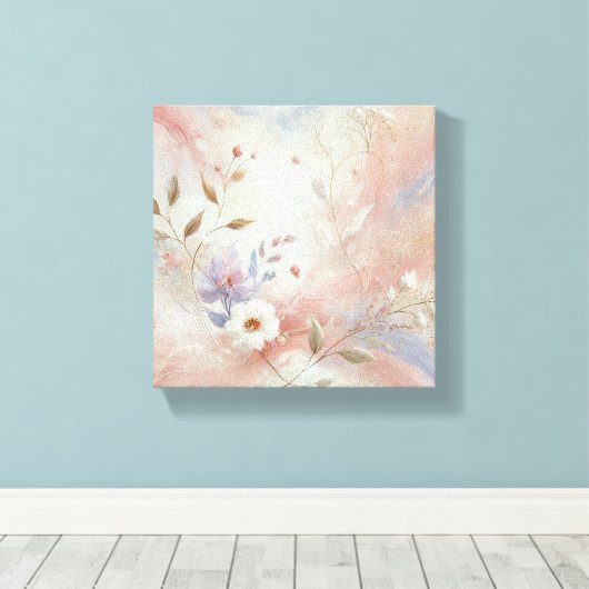 Blossom Serenity Canvas Afdruk (Insitu (Houten vloer))