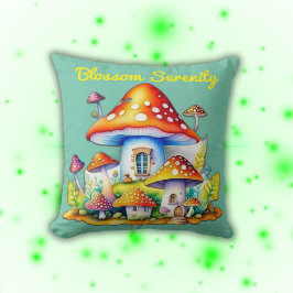 Blossom Serenity Cottagecore Mushroomcore | Kussen