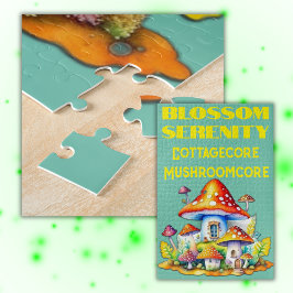 Blossom Serenity Cottagecore Mushroomcore | Legpuzzel