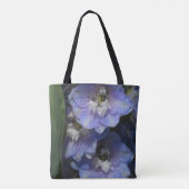 Blossom Serenity - Delicate Bloem Kunst Tas (Achterkant)