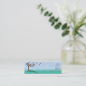 Blossom - Skinny Mini Visitekaartje (Staand voorkant)