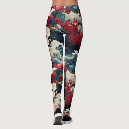 Blossom Storm Leggings -  (Achterkant)