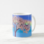 Blossom-structuur Koffiemok (Voorkant rechts)