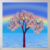 Blossom-structuur Poster (Voorkant)