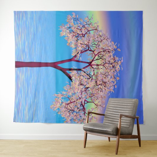 Blossom-structuur Wandkleed (In Situ (horizontaal))