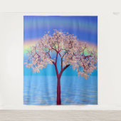 Blossom-structuur Wandkleed (Voorkant)