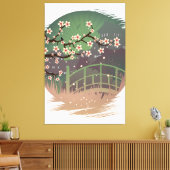 Blossom Sundown Canvas Afdruk (Insitu (Woonkamer))