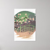 Blossom Sundown Canvas Afdruk (Voorkant)