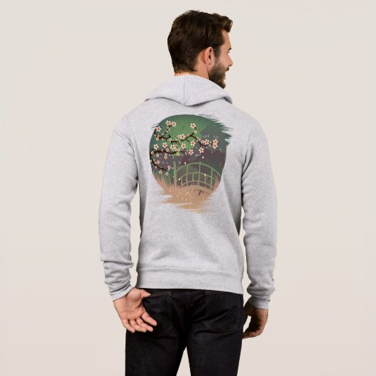 Blossom Sundown Hoodie (Achterkant volledig)
