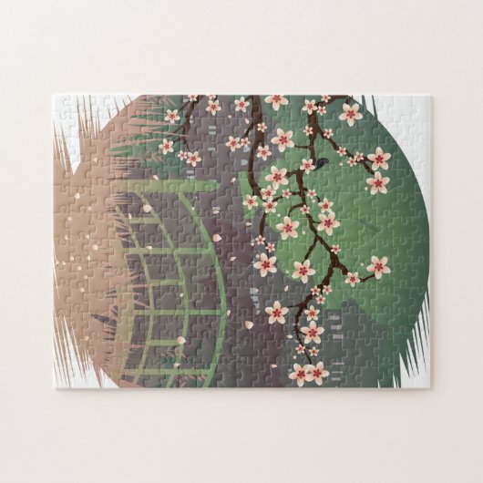 Blossom Sundown Legpuzzel (Horizontaal)