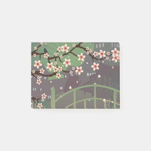 Blossom Sundown Post-it® Notes (Voorkant)