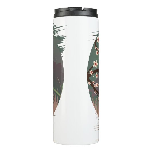 Blossom Sundown Thermosbeker (Achterkant)