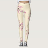 Blossom Tet Hoa Anh Dao Vietnamese Nieuwjaar WL Leggings (Voorkant)