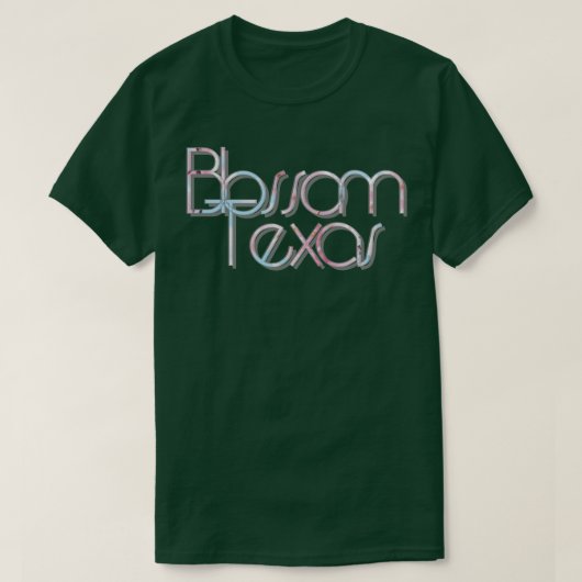 Blossom Texas T-shirt (Design voorkant)