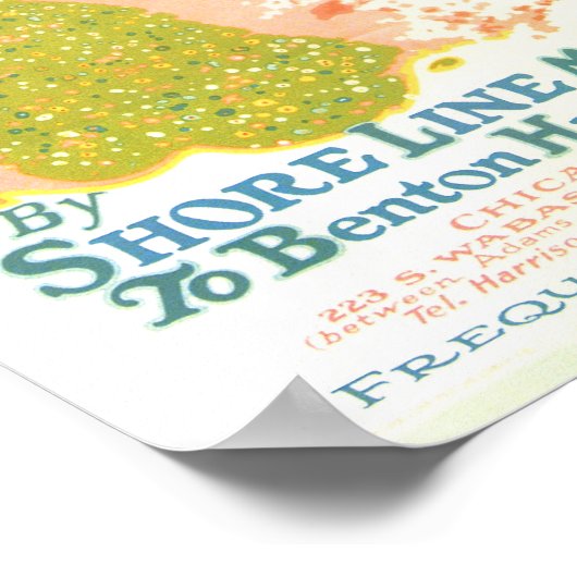 Blossom Time in Michigan Poster (Hoek)