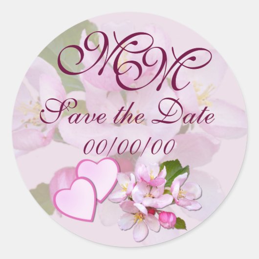 BLOSSOM TOEPASSEN ~ De datum ~ stickers opslaan (Voorkant)