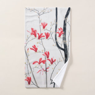 Blossom van de Magnolia-boom, Kobayashi Kokei Handdoek