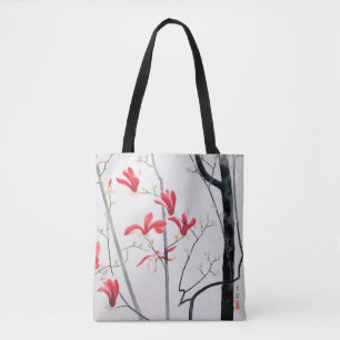 Blossom van de Magnolia-boom, Kobayashi Kokei Tote Bag