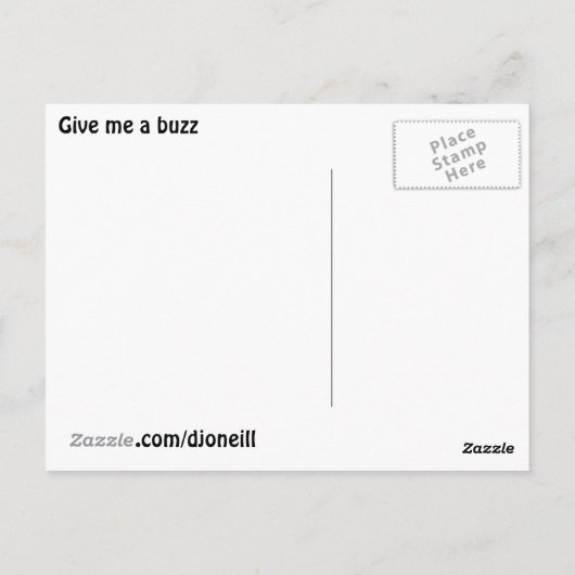 Blossom van honingbijen met roze krabappelboom briefkaart (Achterkant)