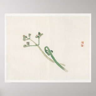 Blossom van Kono Bairei (1844-1895) Poster