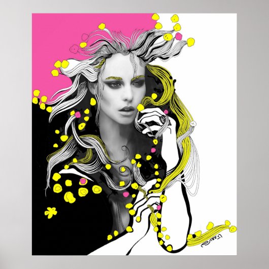 Blossom van mijn geest poster (Voorkant)