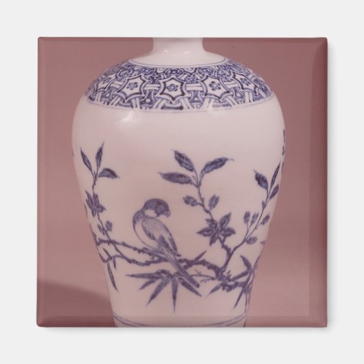 Blossom vase, Ming dynasty Magneet (Voorkant)