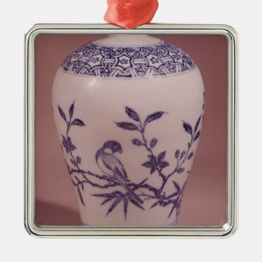 Blossom vase, Ming dynasty Metalen Ornament (Voorkant)
