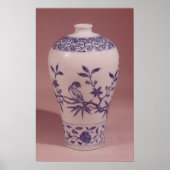 Blossom vase, Ming dynasty Poster (Voorkant)