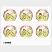 Blossom Walk Ronde Sticker (Vel)