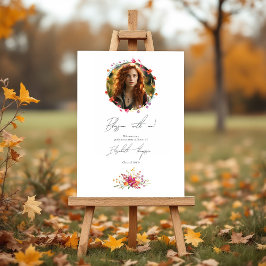 Blossom with Me Bloemen Afstudeerfeest Welkom Poster