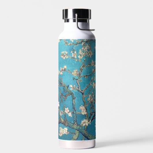 Blossomalamandelboom Schilderen Van Gogh Waterfles (Links)