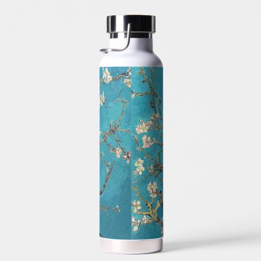 Blossomalamandelboom Schilderen Van Gogh Waterfles (Rechts)