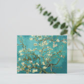Blossomalamandelboom  Van Gogh Briefkaart (Staand voorkant)