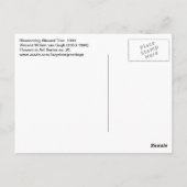 Blossomalamandelboom  Van Gogh Briefkaart (Achterkant)