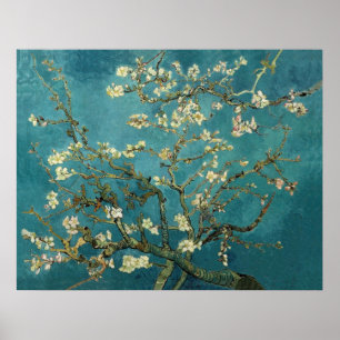 Blossomalamandelboom - Van Gogh Poster