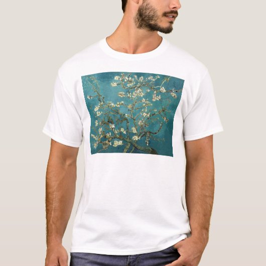 Blossomalamandelboom - Van Gogh T-shirt (Voorkant)