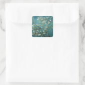 Blossomalamandelboom - Van Gogh Vierkante Sticker (Tas)