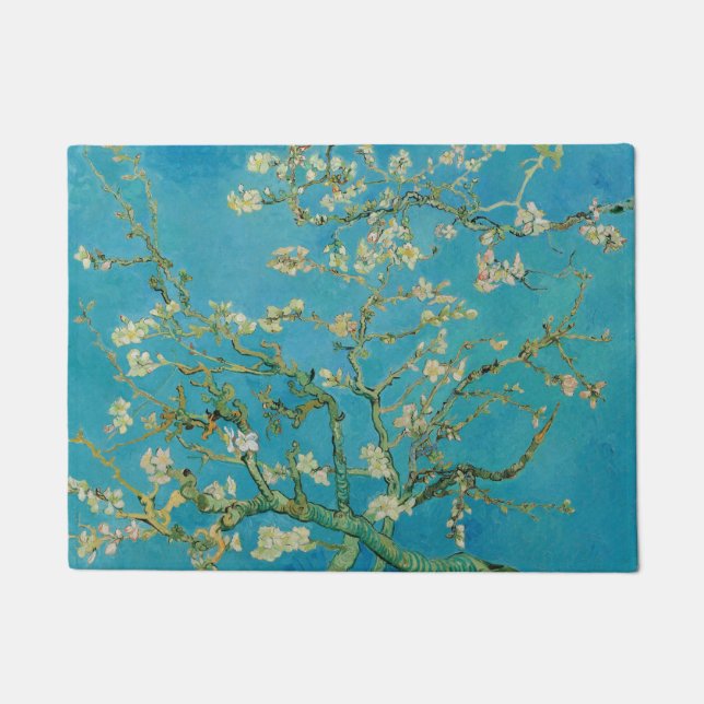 Blossomalamandelboom van Van Gogh Deurmat (Voorkant)
