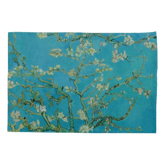 Blossomalamandelboom van Van Gogh Kussensloop (Achterkant-Links)