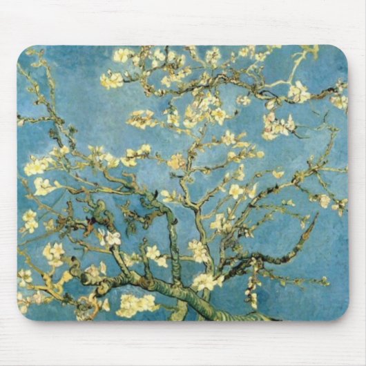 Blossomalamandelboom van Van Gogh Muismat (Voorkant)