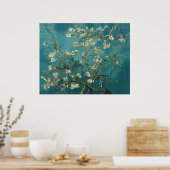 Blossomalamandelboom van Van Gogh Poster (Keuken)