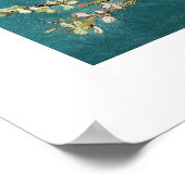 Blossomalamandelboom van Van Gogh Poster (Hoek)