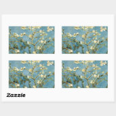 Blossomalamandelboom van Van Gogh Rechthoekige Sticker (Vel)