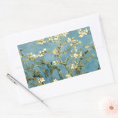 Blossomalamandelboom van Van Gogh Rechthoekige Sticker (Envelop)